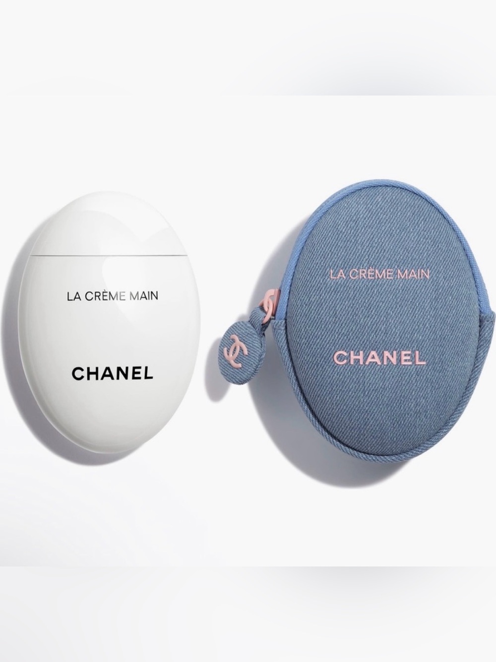 CHANEL LA CRÈME MAIN Hand Cream + Denim Pouch - 2026 DENIM COLLECTION
